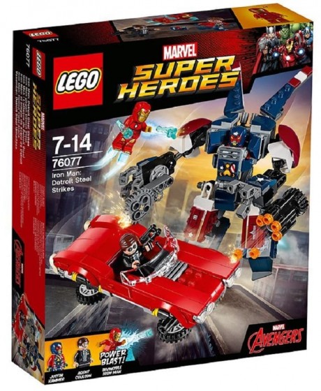 Lego Marvel Super Heroes 76077 Detroit Steel Strikes