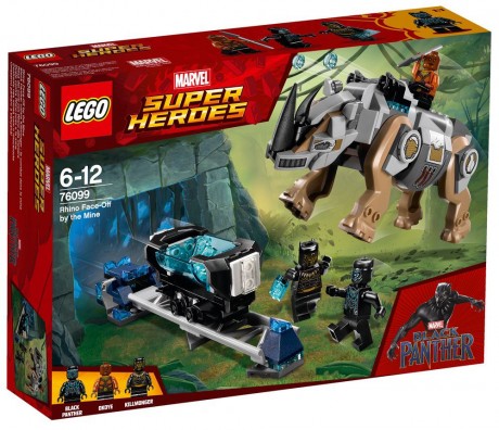 Lego Marvel Super Heroes 76099 Rhino Face-Off by the Mine