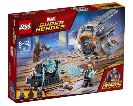 Lego Marvel Super Heroes 76102 Thor’s Weapon Quest