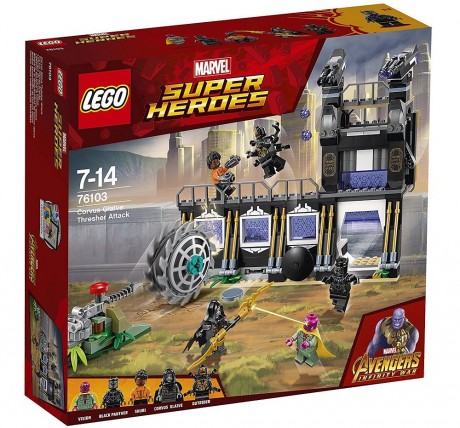 Lego Marvel Super Heroes 76103 Corvus Glaive Thresher Attack