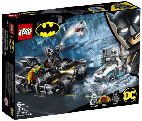 Lego DC Super Heroes 76118 Mr. Freeze Batcycle Battle