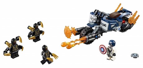 Lego Marvel Super Heroes 76123 Captain America: Outriders Attack-1