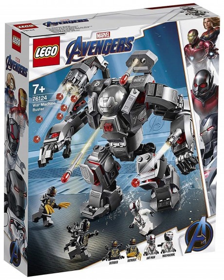 Lego Marvel Super Heroes 76124 War Machine Buster