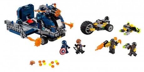 Lego Marvel Super Heroes 76143 Avengers Truck Take down-1