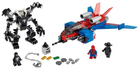 Lego Marvel Super Heroes 76150 Spider-Man Jet vs. Venom Mech-1