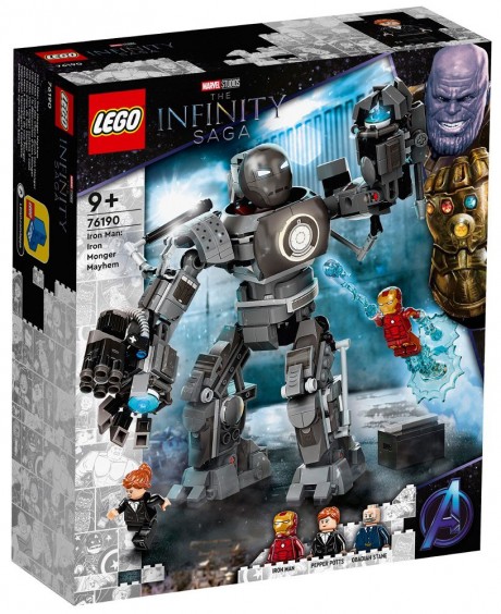 Lego Marvel Super Heroes 76190 Iron Man: Iron Monger Mayhem