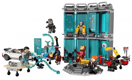 Lego Marvel Super Heroes 76216 Iron Man Armoury