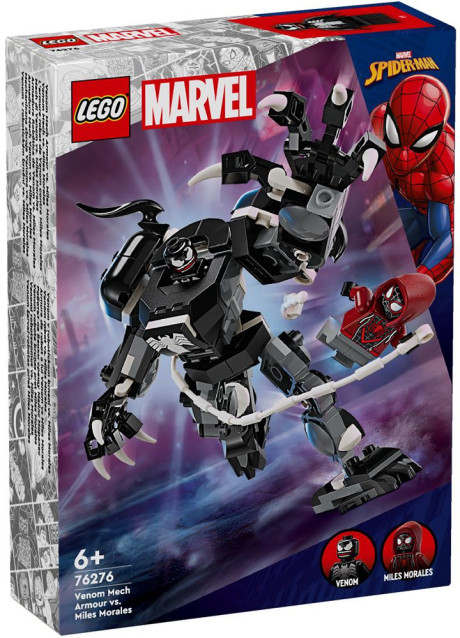 Lego Marvel Super Heroes 76276 Venom Mech Armor vs. Miles Morales