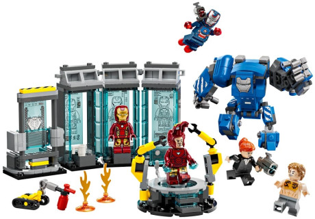 LEGO Marvel Super Heroes 76315 Iron Man's Laboratory: Hall of Armor-1