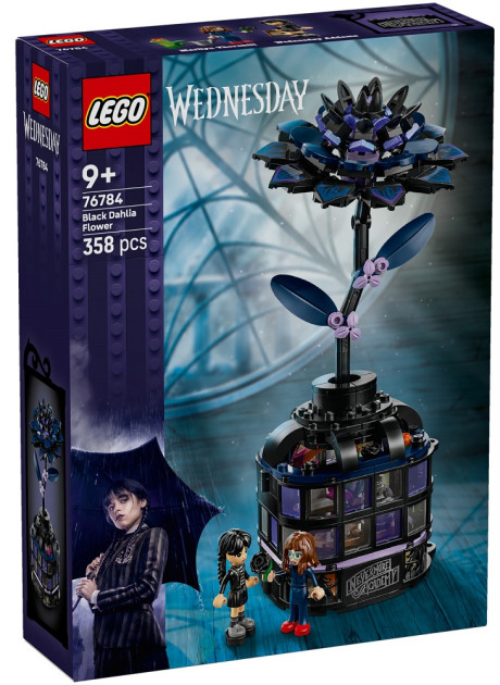 LEGO Wednesday 76784 Black Dahlia Flower