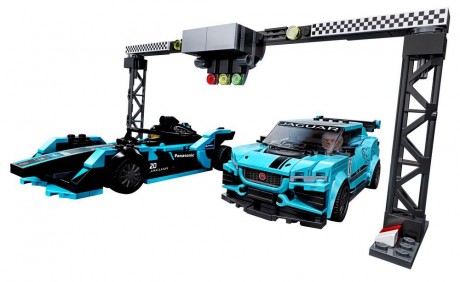 Lego Speed Champions 76898 Formula E Panasonic Jaguar Racing Gen2 car and Jaguar I-PACE eTROPHY-1