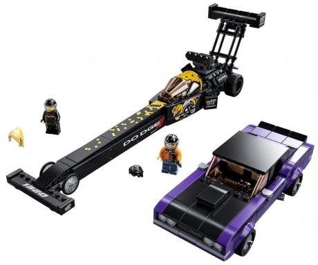 Lego Speed Champions 76904 Mopar Dodge//SRT Top Fuel Dragster and 1970 Dodge Challenger T/A-1