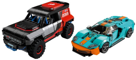 Lego Speed Champions 76905 Ford GT Heritage Edition and Bronco R-1