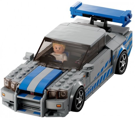 Lego Speed Champions 76917 2 Fast 2 Furious Nissan Skyline GT-R (R34)-1