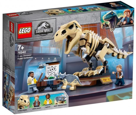 Lego Jurassic World 76940 T. rex Dinosaur Fossil Exhibition