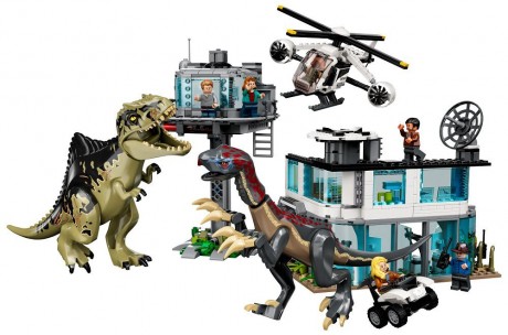 Lego Jurassic World 76949 Giganotosaurus & Therizinosaurus Attack-1