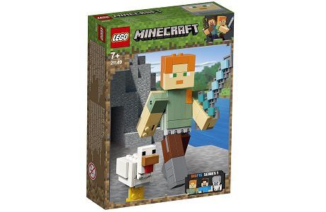LEGO Minecraft 21149 Alex BigFig with Chicken