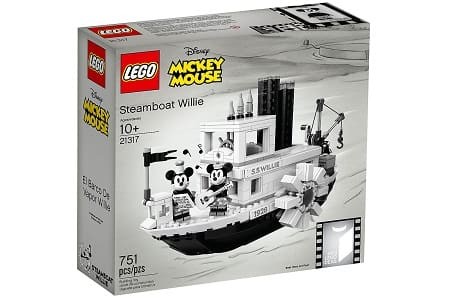 Lego Ideas 21317 Steamboat Willie