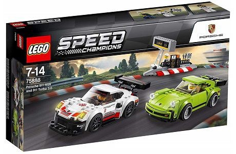LEGO Speed Champions 75888 Porsche 911 RSR and 911 Turbo 3.0