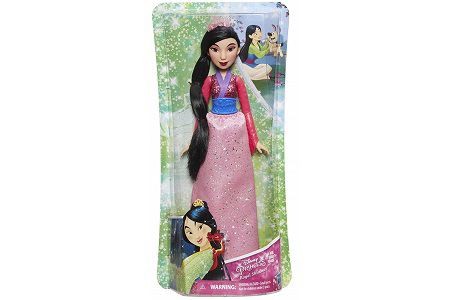 בובת מולאן בתלבושת מלכותית מנצנצת