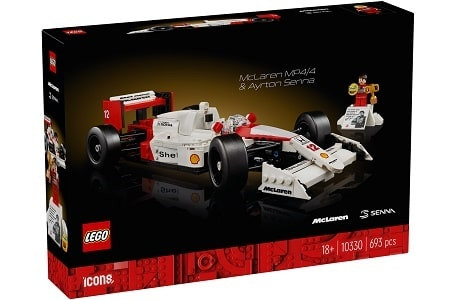 LEGO Icons 10330 McLaren MP4/4 & Ayrton Senna
