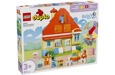 LEGO Duplo 10459 Bluey's Family House with Memory Game