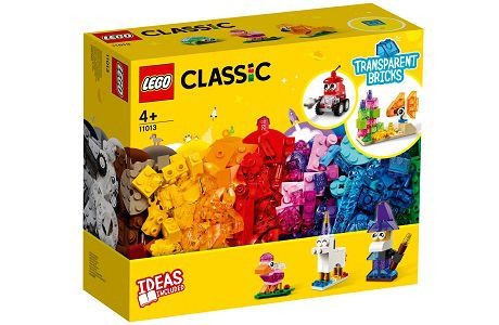 LEGO Classic 11013 Creative Transparent Bricks