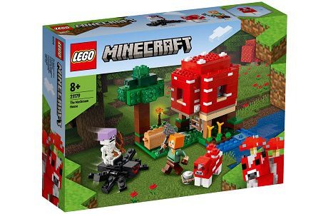 LEGO Minecraft 21179 The Mushroom House