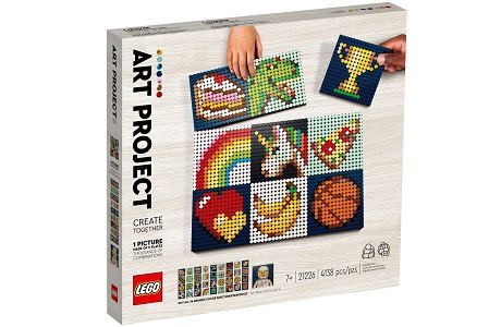 LEGO Art 21226 Art Project – Create Together