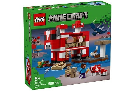 LEGO Minecraft 21270 The Mooshroom House