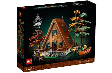 LEGO Ideas 21338 A-Frame Cabin