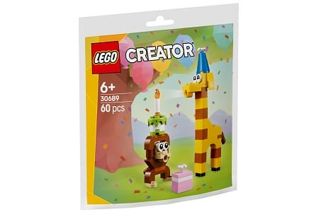 LEGO Polybag 30689 Birthday Party Animals