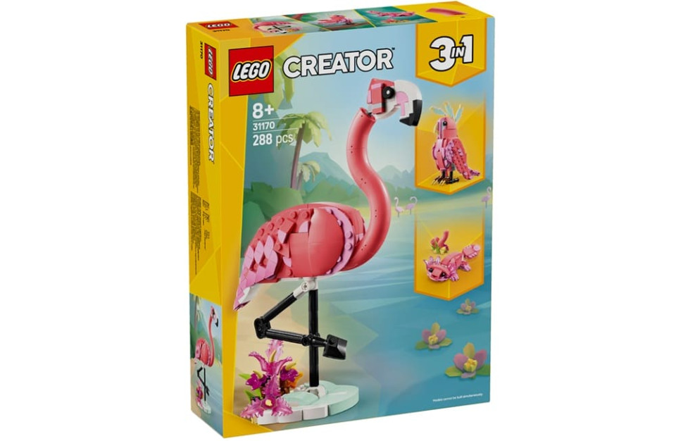 LEGO Creator 31170 Wild Animals: Pink Flamingo