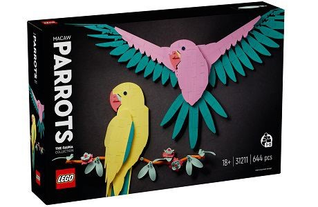 LEGO Art 31211 The Fauna Collection – Macaw Parrots