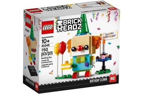 LEGO BrickHeadz 40348 Birthday Clown