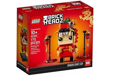 LEGO BrickHeadz 40354 Dragon Dance Guy