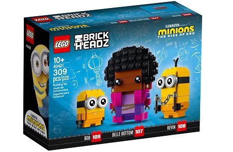 LEGO BrickHeadz 40421 Belle Bottom, Kevin and Bob
