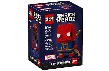 LEGO BrickHeadz 40670 Iron Spider-Man