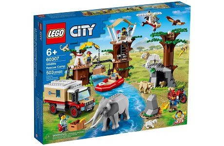 Lego City 60307 Wildlife Rescue Camp