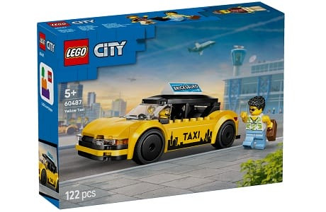 LEGO City 60487 Yellow Taxi