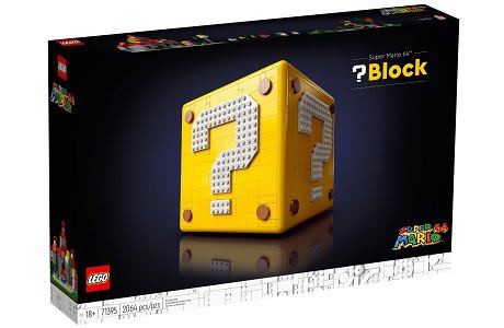 LEGO Super Mario 71395 Super Mario 64 Question Mark Block