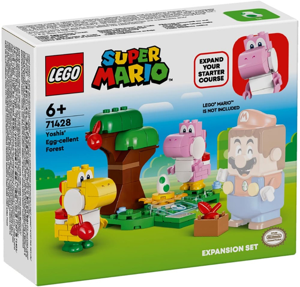 LEGO Super Mario 71428 Yoshis' Egg-cellent Forest Expansion Set