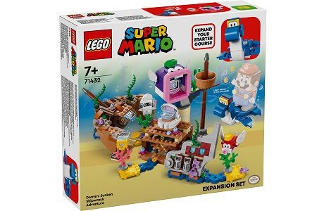 LEGO Super Mario 71432 Dorrie's Sunken Shipwreck Adventure