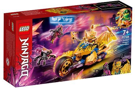 Lego Ninjago 71768 Jay's Golden Dragon Motorbike