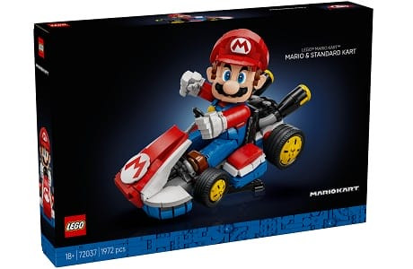 LEGO Super Mario 72037 Mario Kart – Mario & Standard Kart