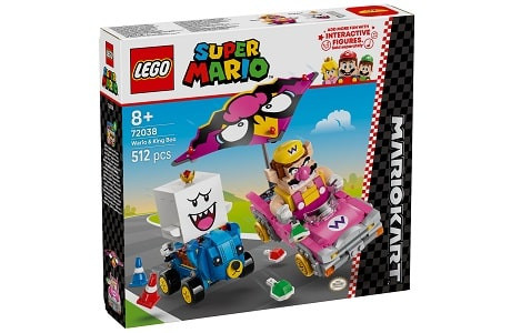 LEGO Super Mario 72038 Mario Kart – Wario & King Boo