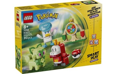 LEGO Pokemon 72158 SMART Play Sprigatito, Fuecoco and Quaxly Battle