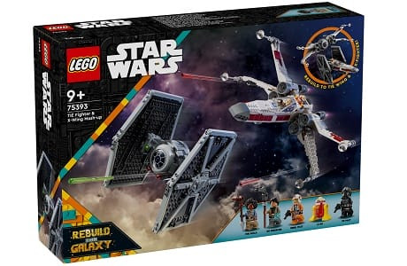 LEGO Star Wars 75393 TIE Fighter and X-Wing Mash-up