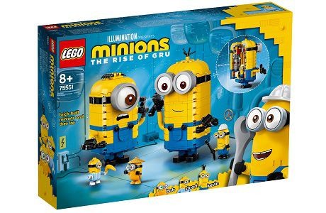 LEGO Minions 75551 Brick-built Minions and their Lair