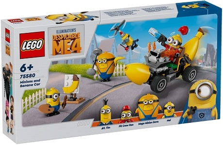 LEGO Minions 75580 Minions and Banana Car
